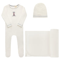 Aurora Crossstitch Lighthouse Layette Set