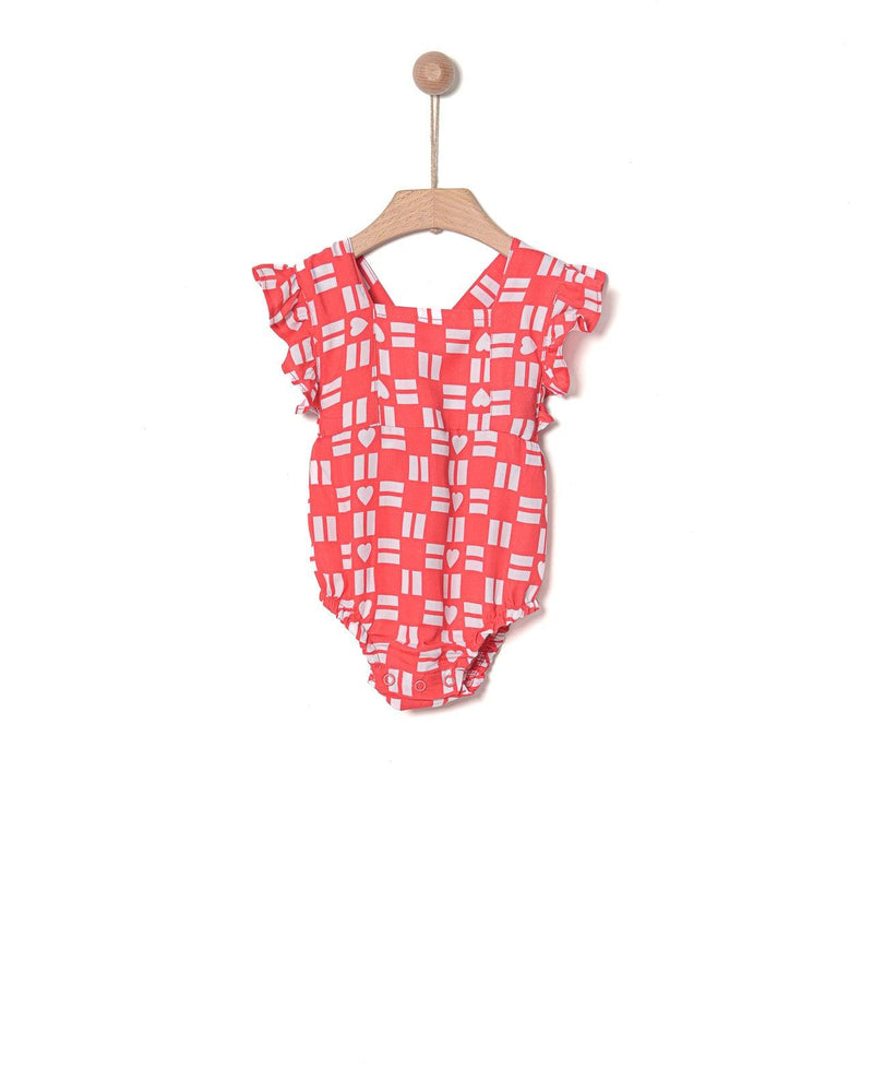 Yell-Oh Geometry Romper