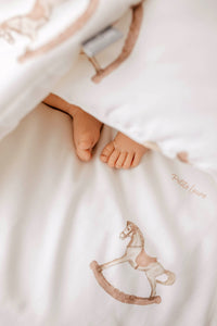 Petite Laure Rocking Horse Wrap - Pink