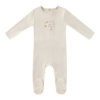 Minilabel Little Explorer Footie - Ivory Boys