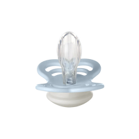 Bibs GLOW Supreme Pacifier - Baby Blue