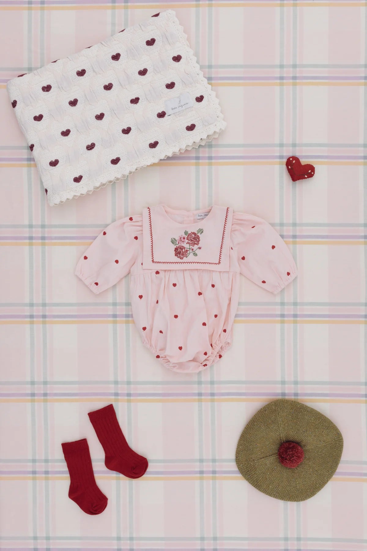 Bebe Organic Rose Romper AW26