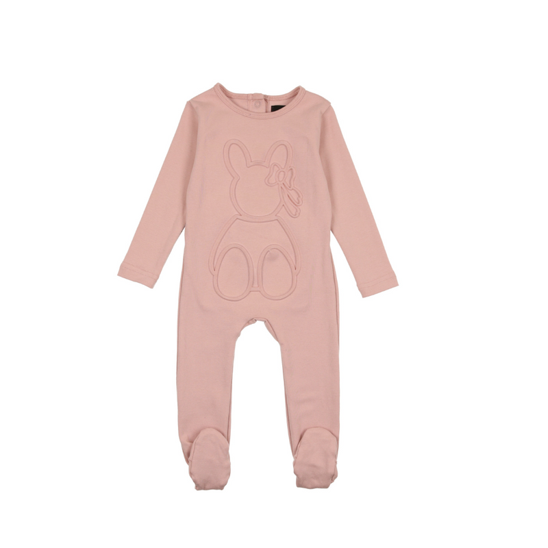 Cuddle & Coo Embossed Bunny Footie