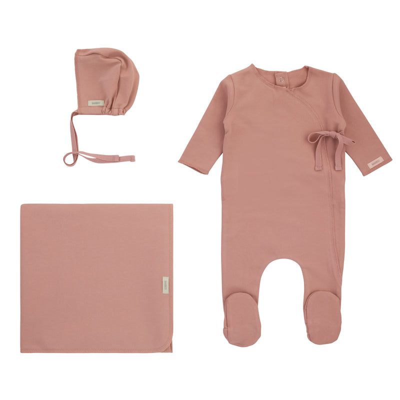 Bambboo Side Wrap Layette Set