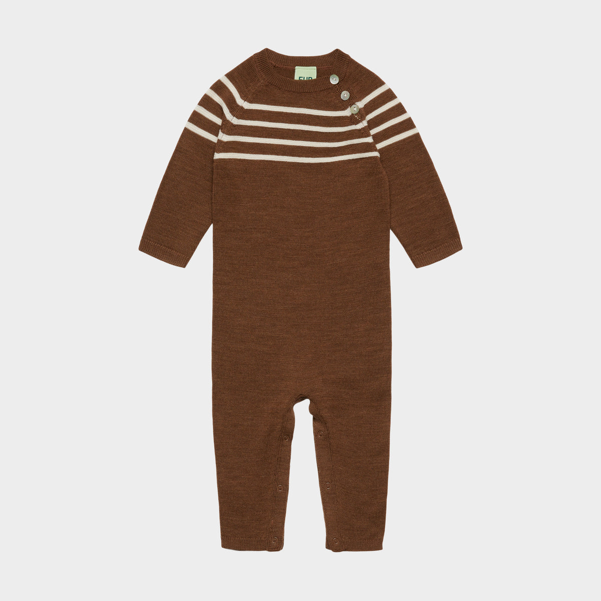 FUB Striped Long Romper -  Hazel