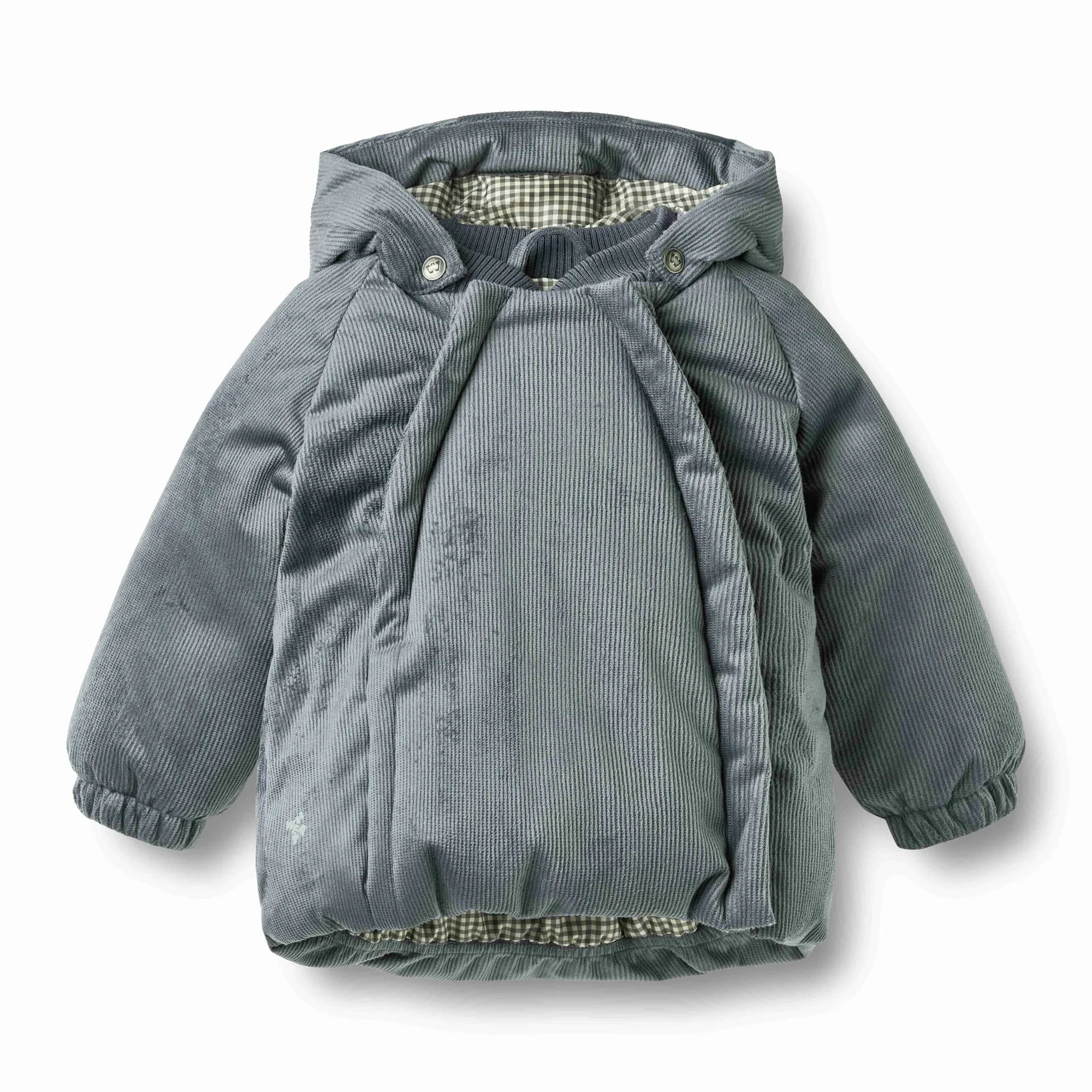 Wheat Morgen Puffer Jacket - Grey Blue