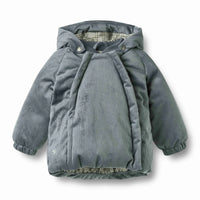 Wheat Morgen Puffer Jacket - Grey Blue