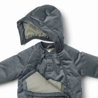 Wheat Morgen Puffer Jacket - Grey Blue