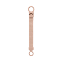 Bibs Pacifier Loop Clip - Blush