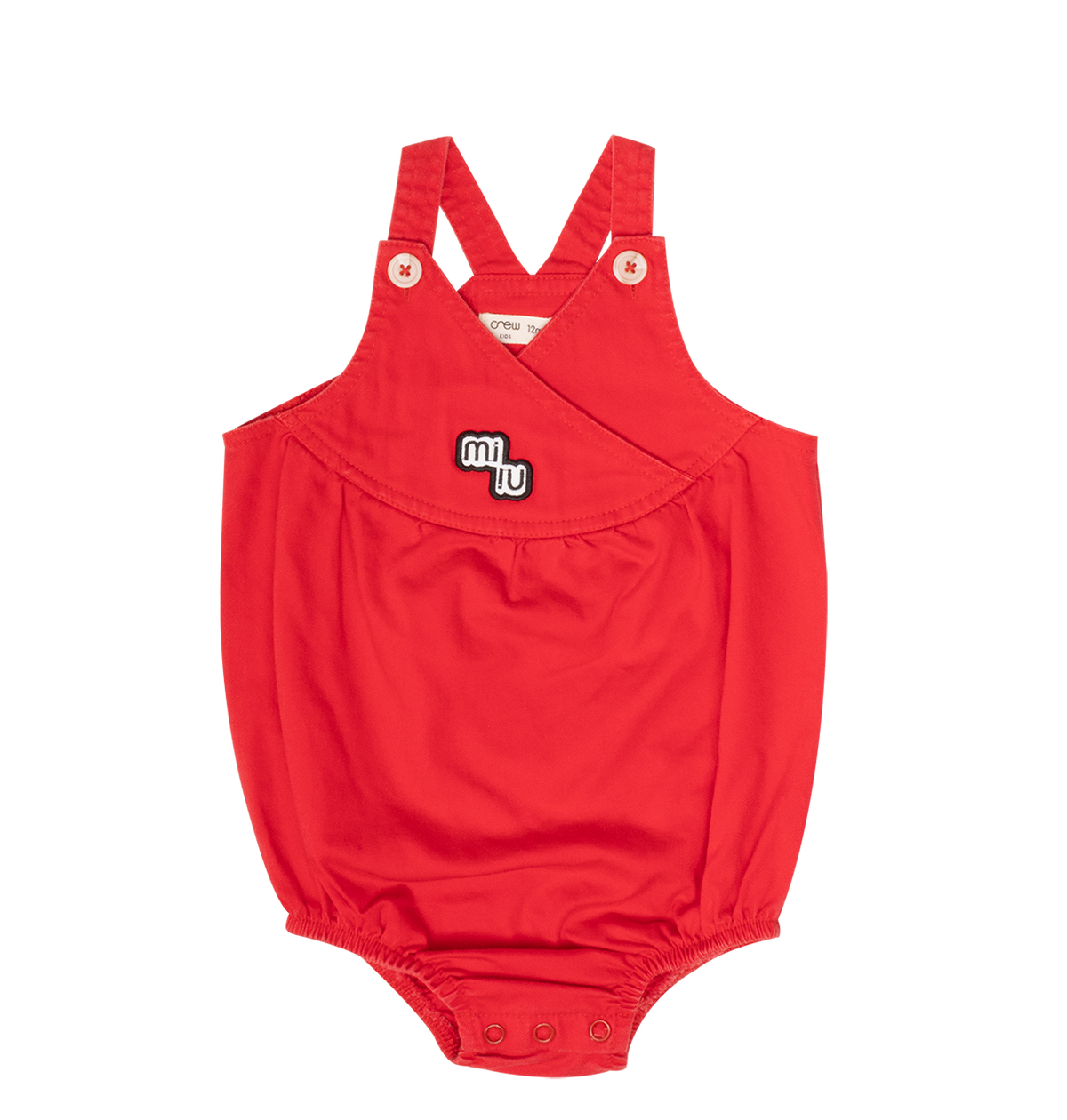Crew Raine Romper - Red