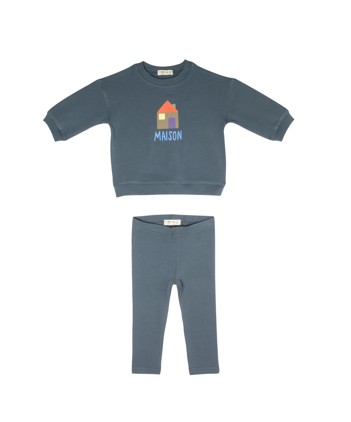 Crew Lizzi Top & Pants Set - Sage