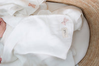 Bebe Bella Modal Bear Embroidery Layette Set - White Pink