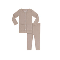 Little Parni Baby Logo Top Pants Set