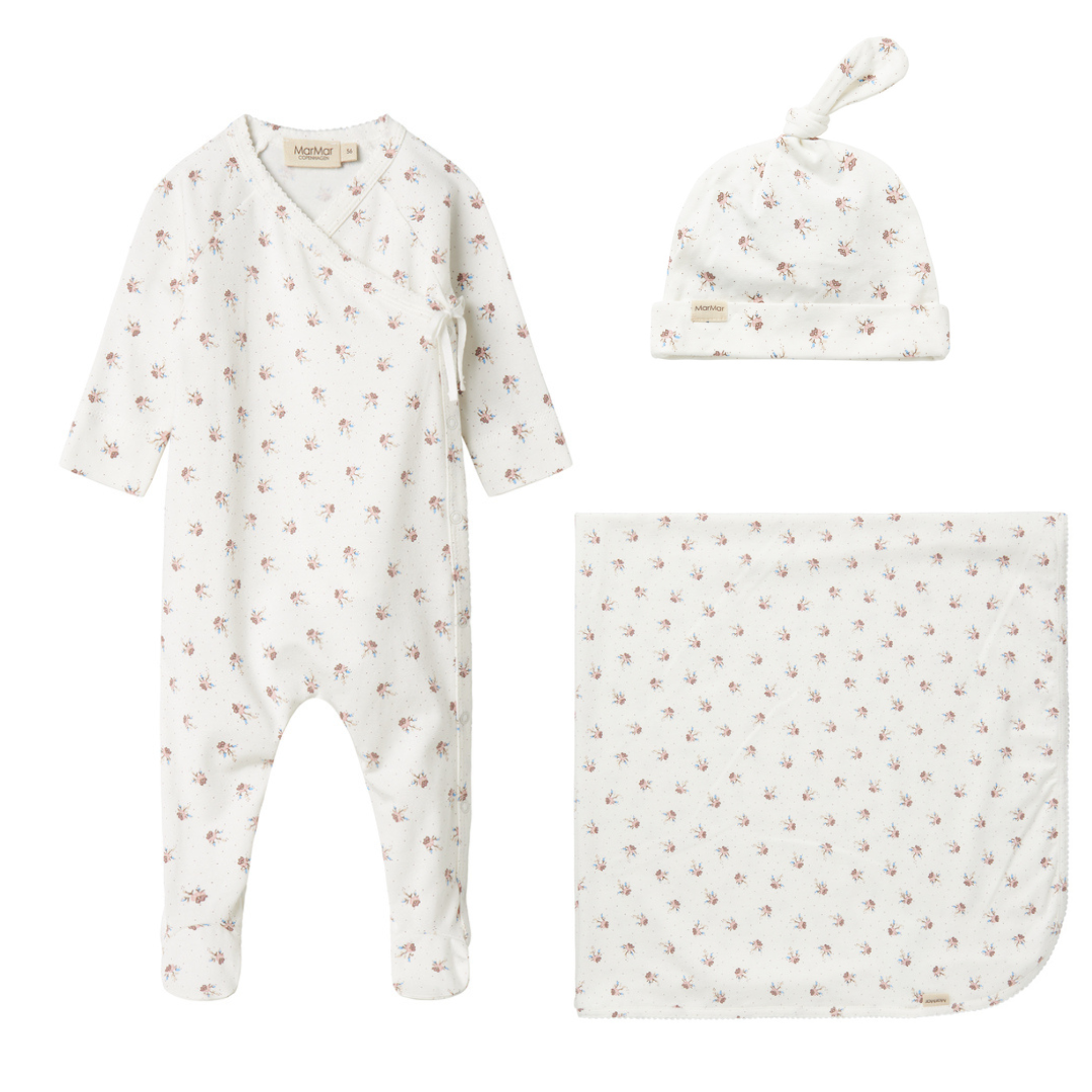 Marmar Printed Rubette Layette Set-Little Sakura