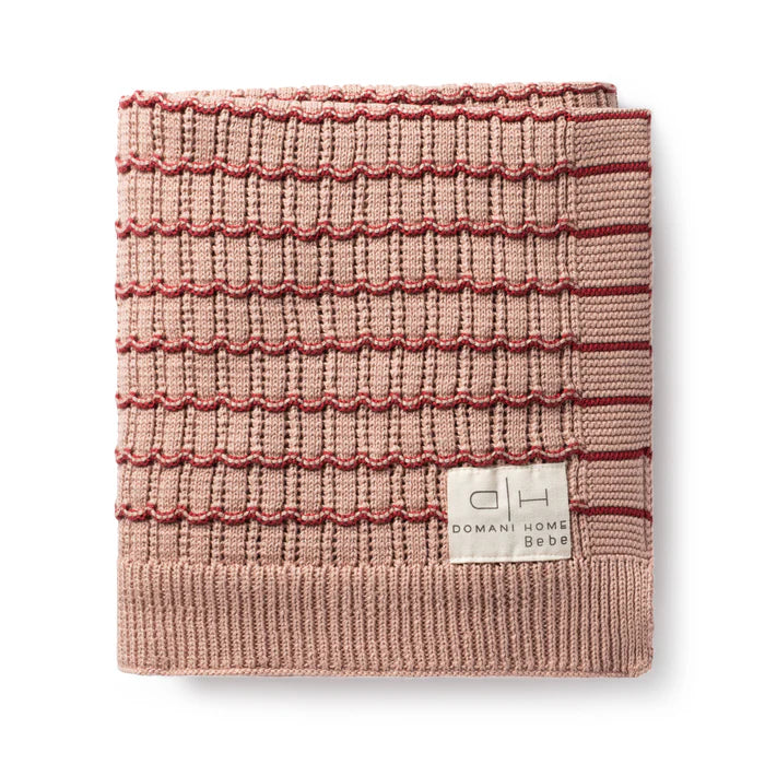 Domani Home Striated Scallop Blanket