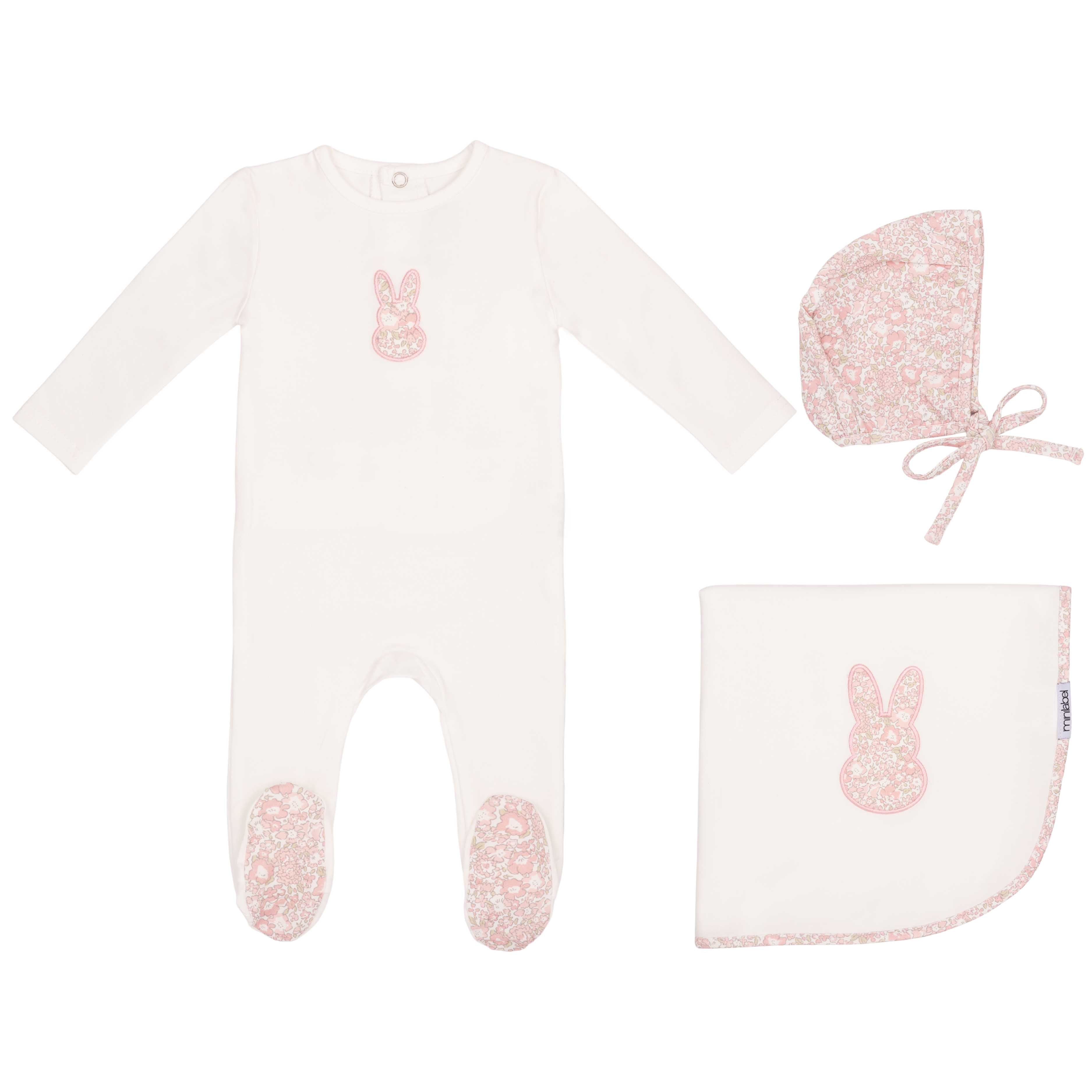Minilabel Liberty Bunny Layette Set - Girls