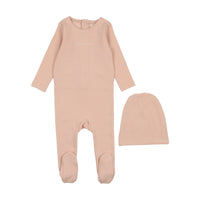 Lilette Cotton Word Footie & Hat