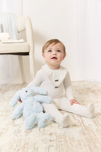 Kipp Atelier Bunny Footie & Hat - Blue