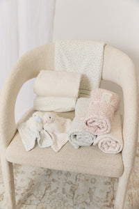 Kipp Whispering Blooms Layette Set - Rose
