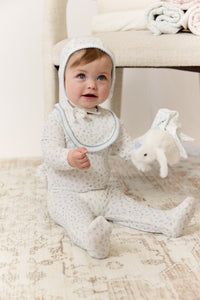 Kipp Whispering Blooms Bib - Dark Blue