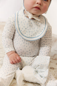 Kipp Whispering Blooms Layette Set - Dark Blue