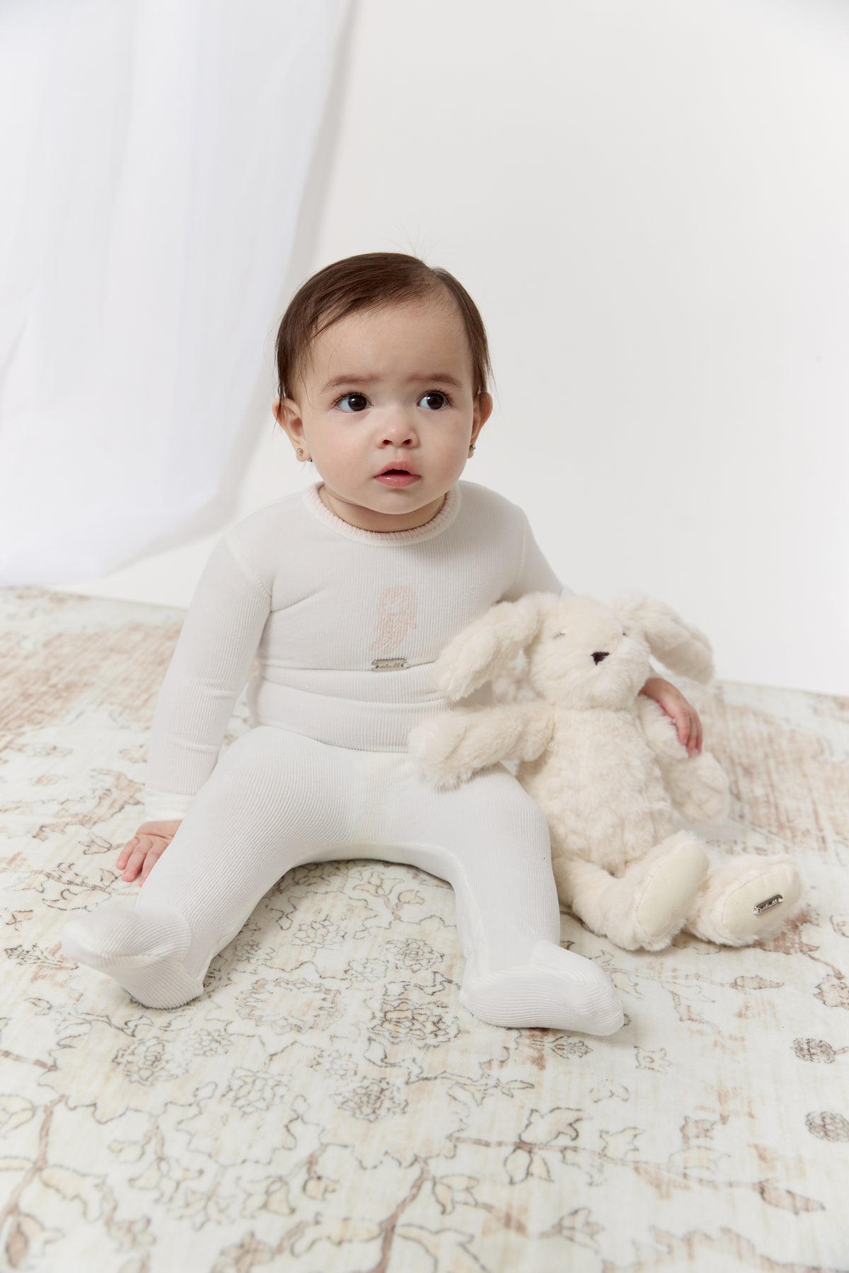 Kipp Atelier Bunny Footie - Pink