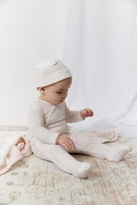 Kipp Patchwork Footie - Pink