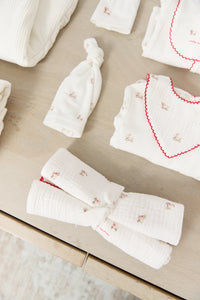 Kipp Petits Amis Layette Set - Red