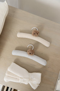 Kipp Petit Ours Padded Hanger - Blue