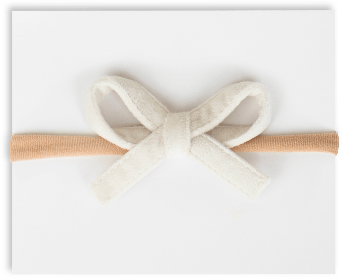 Adora Mini Velvet Bow Headband