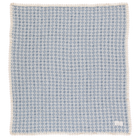 Bebe Organic Crochet Blanket - Blue Retro