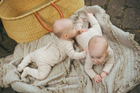 Ladida Mauve Liana Print Layette Set