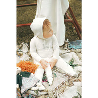 Ladida Ribbed L Center Layette Set - Blue