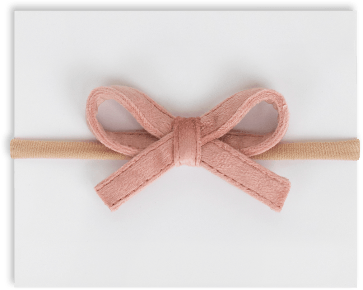 Adora Mini Velvet Bow Headband