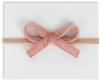 Adora Mini Velvet Bow Headband