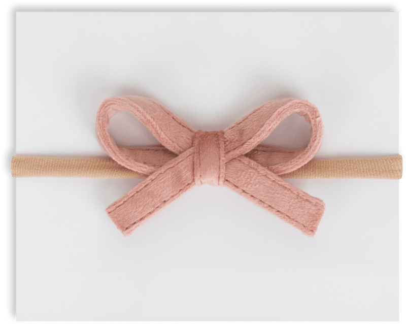 Adora Mini Velvet Bow Headband