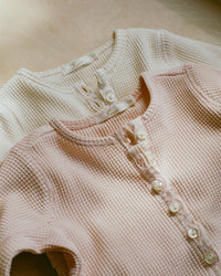 Ferne Waffle Hadagi Footless Cardi Set - Ballet