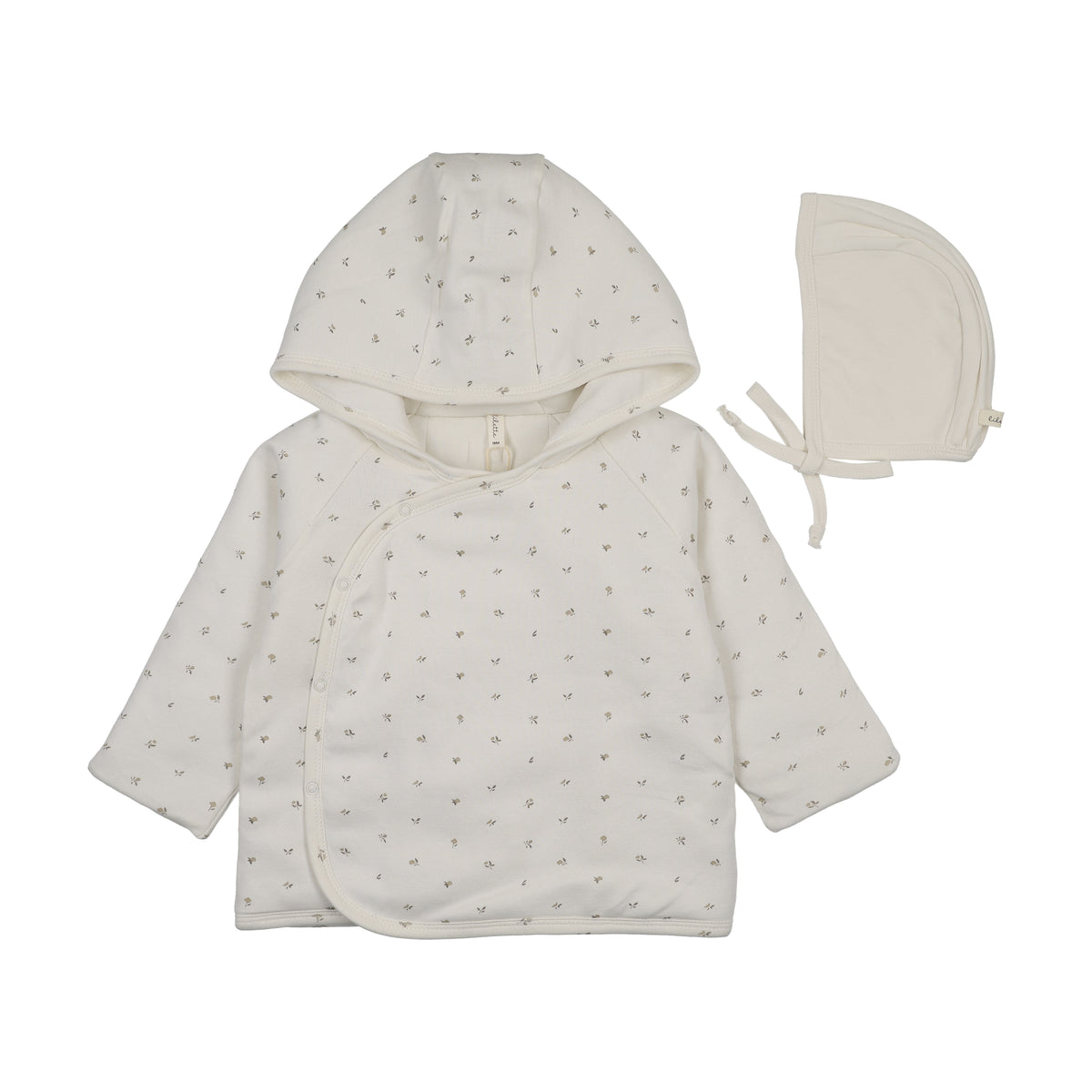 Lilette Padded Bitsy Floral Jacket - Cream/Oat