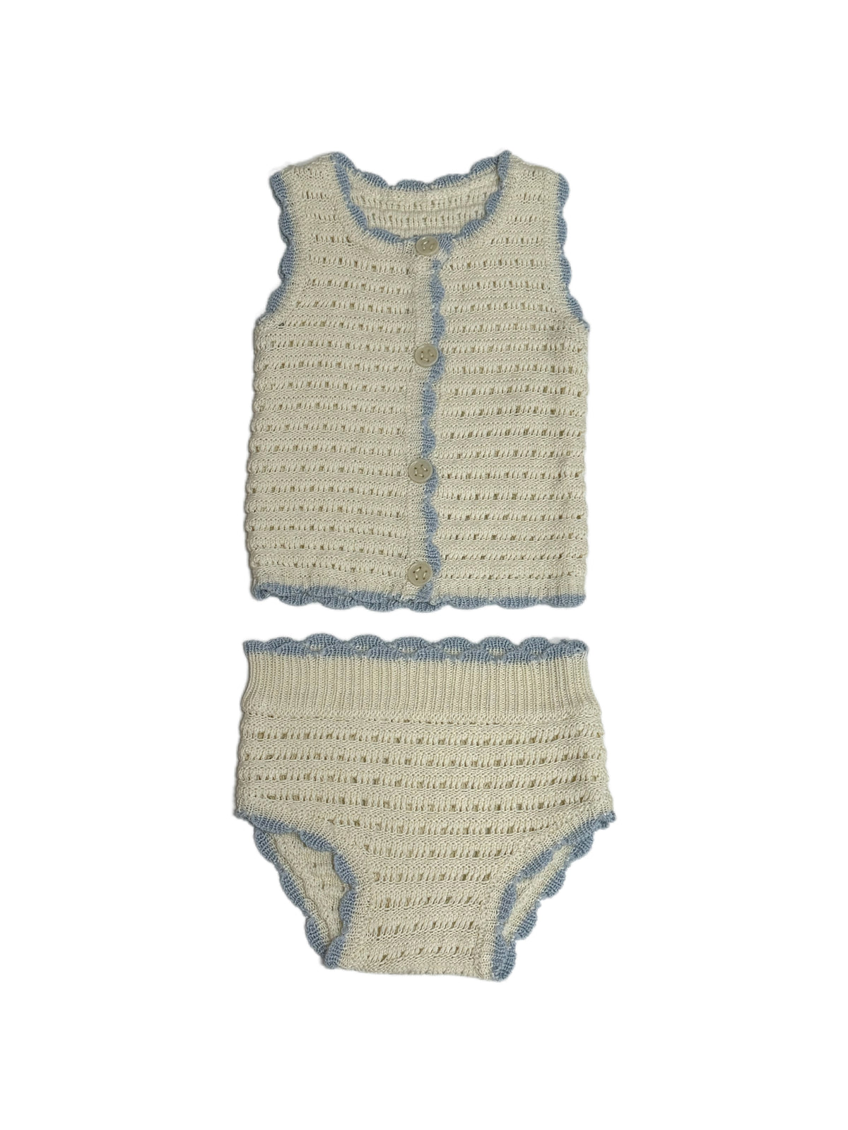 Kipp Chunky Knit Set - Blue