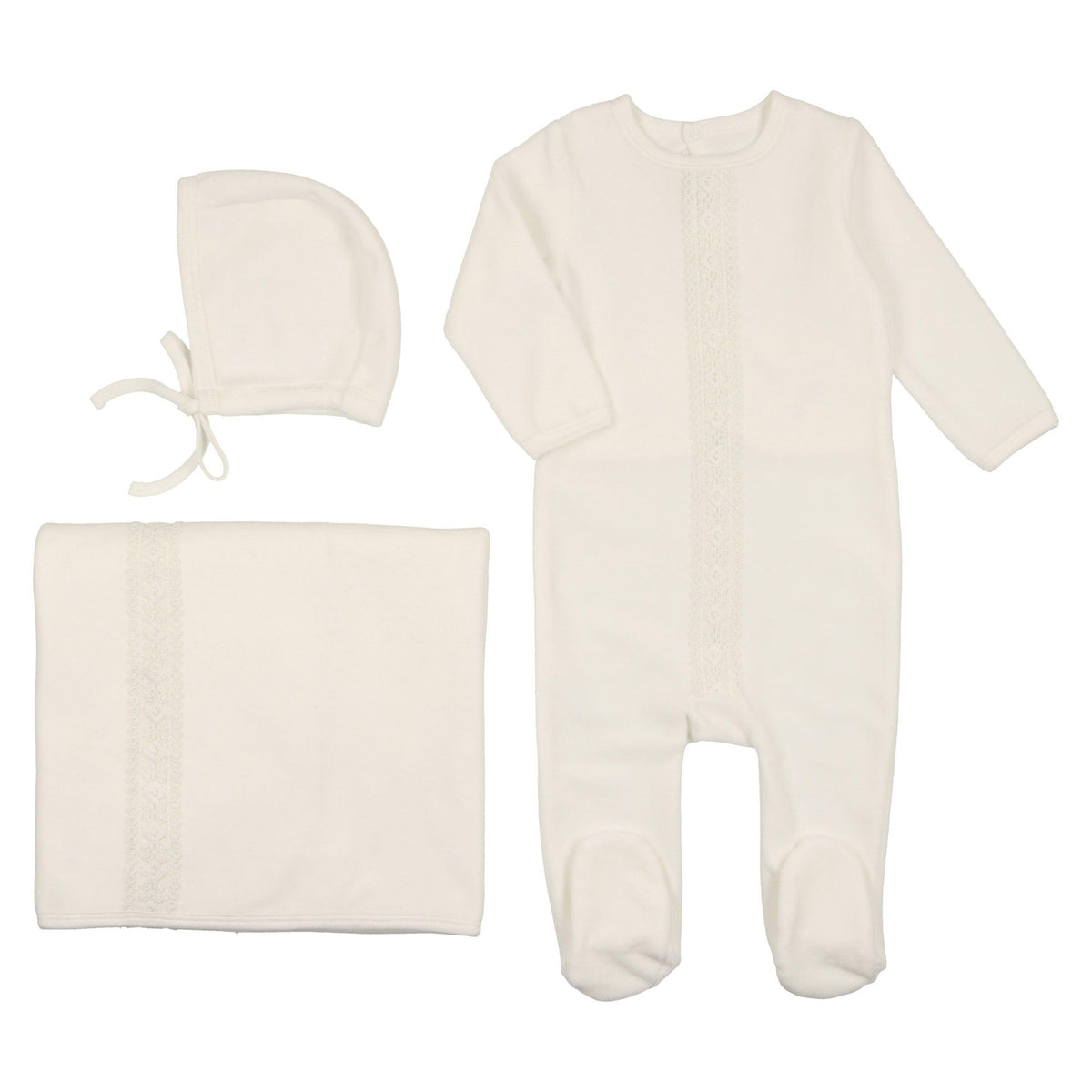 Mon Tresor Grace Of Lace Layette Set