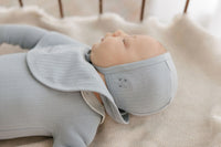 Elys & Co Floral Star Collar Layette Set - Blue
