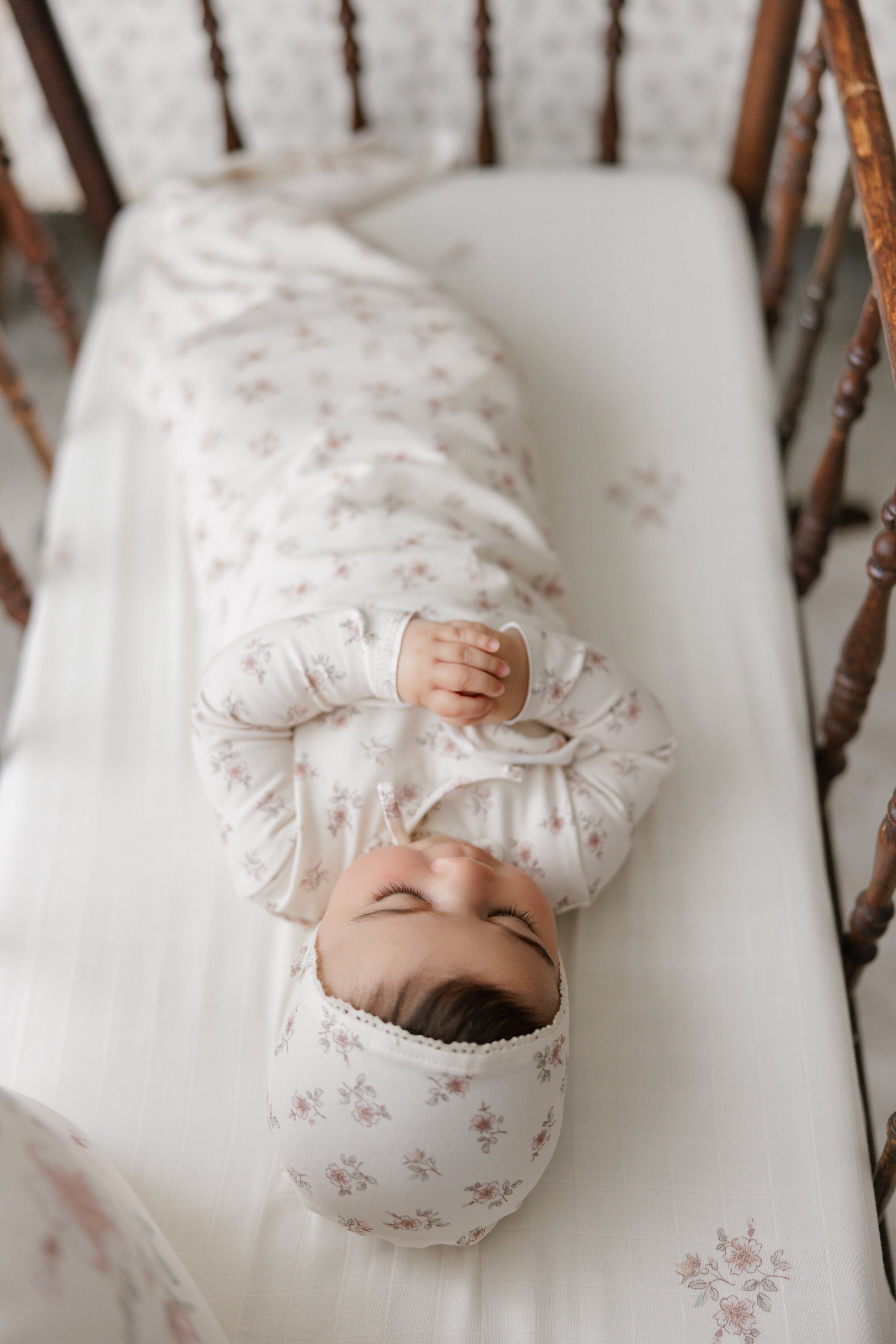 Peluche Blossom Swaddle - Rose