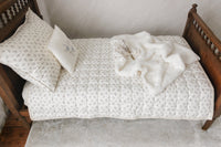 Peluche Blossom Toddler Blanket & Pillow - Powder