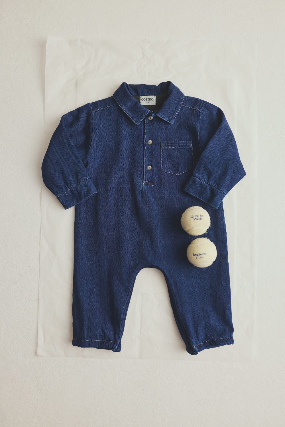 My Little Cozmo Irai Denim Romper