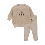 Bee & Dee Jumprope Velour Two Piece Set