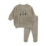 Bee & Dee Jumprope Velour Two Piece Set