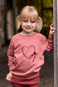 Elys & Co Heart & Star Top & Pants - Pink