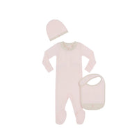 Little Parni Logo Footie, Beanie & Bib Set AW24