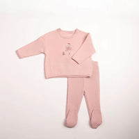 Bee & Dee Kids In Sketch Top & Pants - Caramel