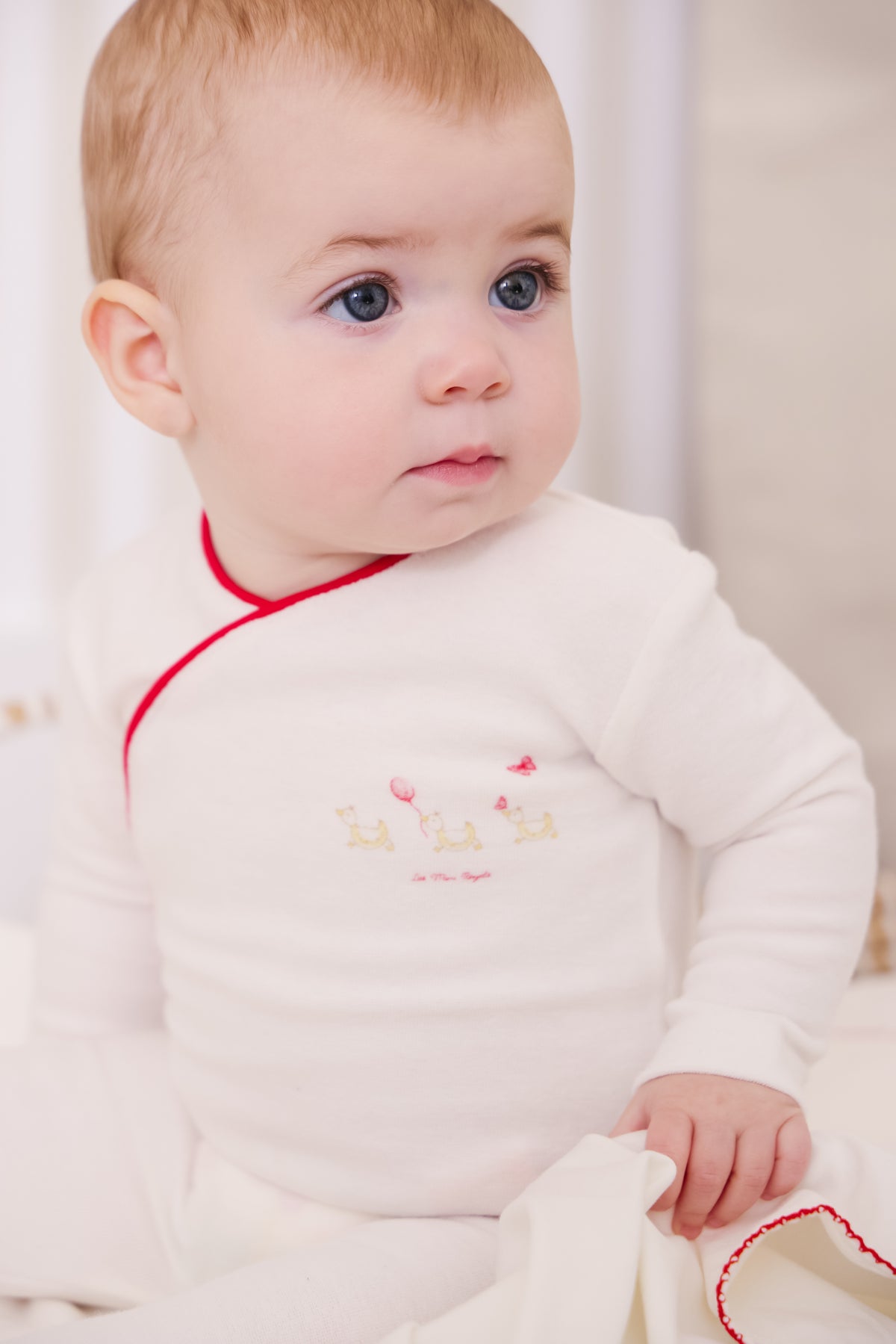 Kipp Mini Royals Footie - Red